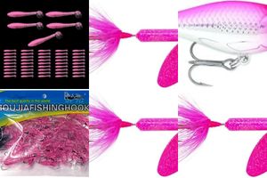 Pink Fishing Lures