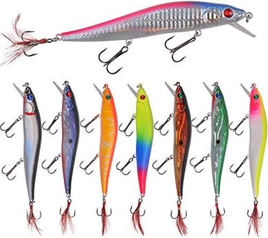 Ultimate Fishing Lure Kit: Bass, Trout, Walleye, & More
