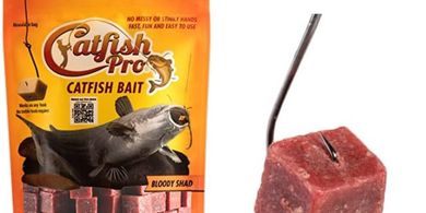 Catfish Pro Bait: 80 irresistible, mess-free pieces for all fishing methods.