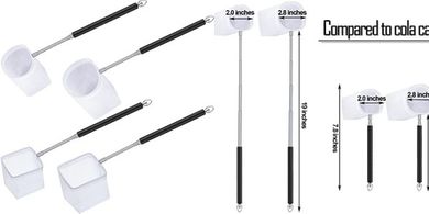 Extendable Aquarium Fish & Shrimp Net with Adjustable Handle