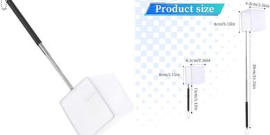 Extendable Aquarium Net: Stainless Steel, for Fish & Debris