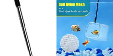 Extendable Aquarium Net for Fish & Shrimp