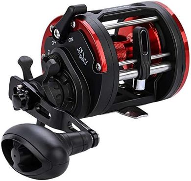 Sougayilang Graphite Trolling Reel: Durable, High-Capacity, Stainless Steel
