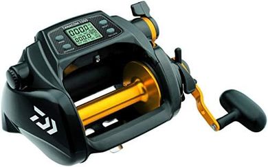 Daiwa Tanacom 1000 Dendoh: 30-40 lb Black Fishing Reel
