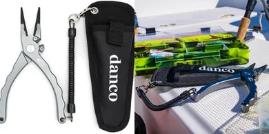 Danco 7.5" Aluminum Fishing Pliers with Tungsten Carbide Cutters
