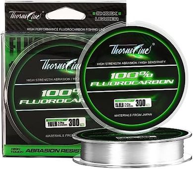 Japanese Fluorocarbon Leader: High-Strength, Abrasion-Resistant, Fast-Sinking
