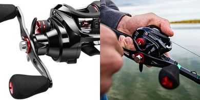 Piscifun Torrent Baitcaster Reel: 18LB Carbon Fiber Drag, Magnetic Brakes (7.1:1/5.3:1)
