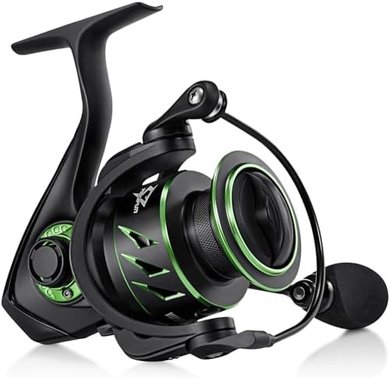 Piscifun Viper X Spinning Reels: High-drag, saltwater/freshwater, 5.2:1/6.2:1 gear ratio.