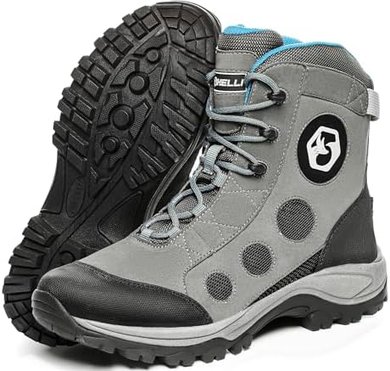 Foxelli Lightweight Fly Fishing Wading Boots for Men
