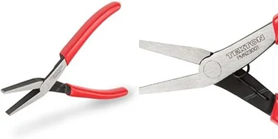 TEKTON Mini Smooth-Jaw Flat Nose Pliers