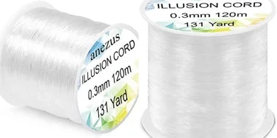 Anezus Invisible Fishing Line: Strong Monofilament for Crafts & Decor
