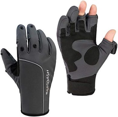 WintePro Insulated Fishing Gloves: Waterproof, Fleece-Lined, for Cold Weather