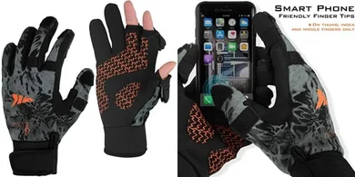 KastKing Mountain Mist Gloves: Warm, waterproof fishing & outdoor gloves.