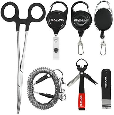 Fly Fishing Tool Kit: Knot Tyer, Hook Remover, Pliers & Accessories