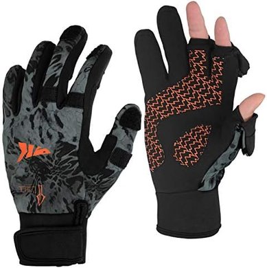 KastKing Mountain Mist Gloves: Warm, waterproof fishing & outdoor gloves.
