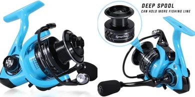 Sougayilang Carbon Fiber Spinning Reel: 17.5lb Drag, 5.2:1 Gear Ratio
