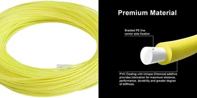 WF Floating Fly Line (3-8wt, 100ft, Double Welded Loops)