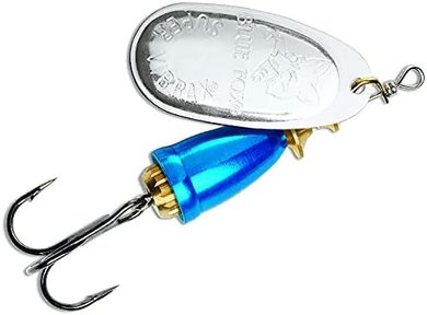 Blue Fox Vibrax 01 Silver/Chrome Blue Lure (1/8 oz, #2)