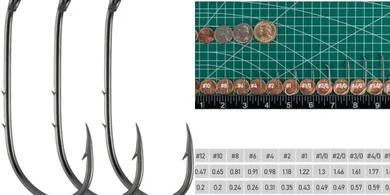 Dr. Fish 100-Pack Baitholder Hooks: Walleye, Bass, Panfish Rig
