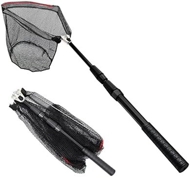 Collapsible Fishing Net with Telescoping Handle, Multi-Size
