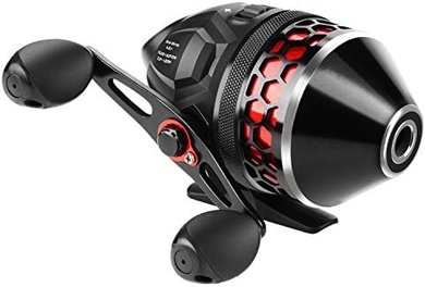 KastKing Brutus Spincast Reel: High-speed, easy-cast, reversible handle, includes line.