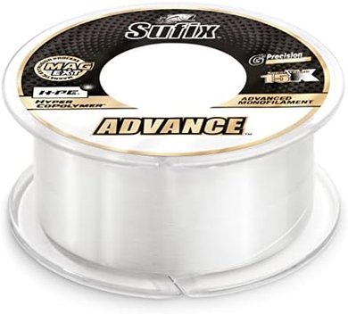 Sufix Advance Clear Monofilament Fishing Line (250-330 Yards)
