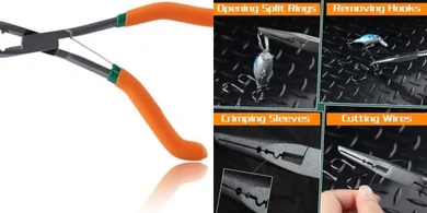 SPEEDWOX Fishing Pliers: Line Cutter, Crimper, & Hook Remover