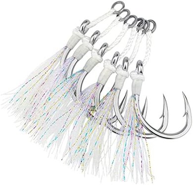 Ocean Cat Glow Jigging Jigs (5/0, 7/0, 9/0)