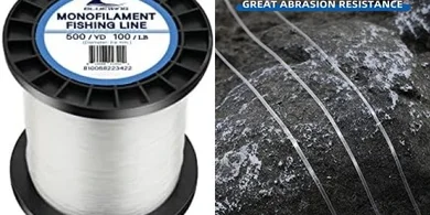 BLUEWING Invisible Monofilament Fishing Line (6-400lb, 50-3000yd)