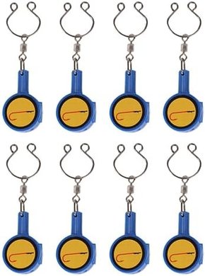 8-Piece Fishing Knot Tying & Line Cutter Tool Kit