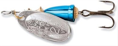 Blue Fox Classic Vibrax 02: Silver/Chrome Blue, 2.44"
