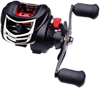 High-Speed Metal Baitcasting Reel with Magnetic Brake (Left-Hand)

