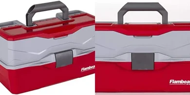 Flambeau Outdoors 3-Tray Tackle Box: Large, Portable, 32 Compartments
