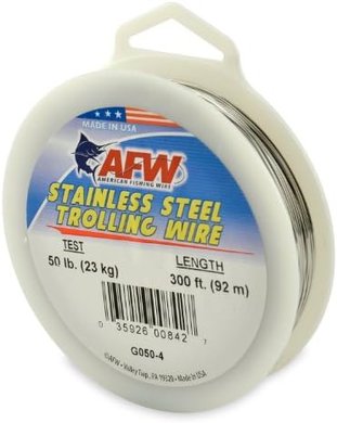 American Stainless Steel Trolling Wire (Single Strand)
