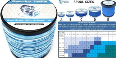 Pro Grade Braided Fishing Line: High-Visibility, Salt & Freshwater