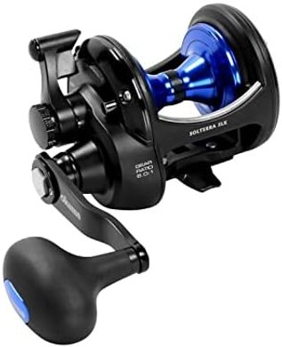 Okuma Solterra SLX High-Speed Lever Drag Saltwater Trolling Reel (SLX-10CSb)

