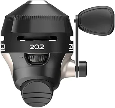 Zebco 30 Spincast Reel: Right-hand, all-metal, pre-spooled with 10lb line.
