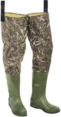 Foxelli Camo Hip Waders: Lightweight Waterproof Boots for Fishing & Hunting