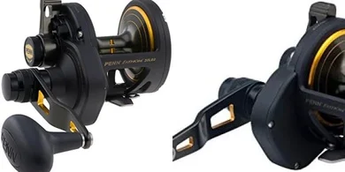 Penn Fathom 25N Lever Drag Reel (2-speed, black)
