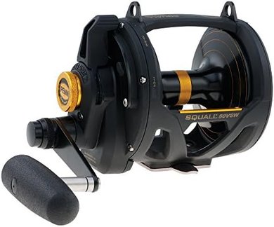 Penn Squall II: 2-Speed Lever Drag Reel
